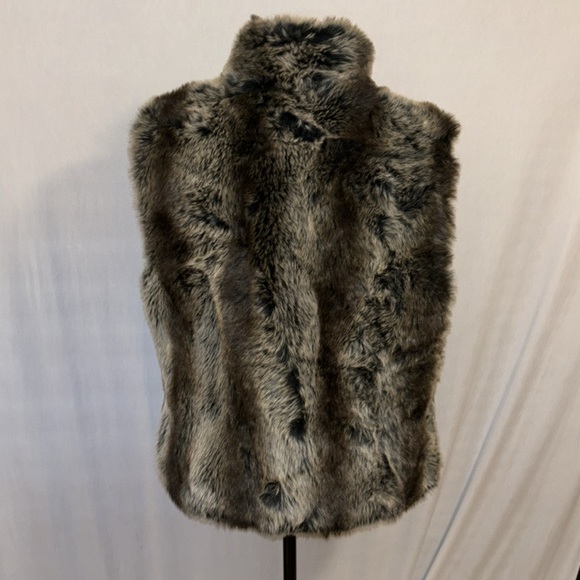 Blassport Reversible Faux Fur/Leather Jacket Medium - Picture 4 of 11